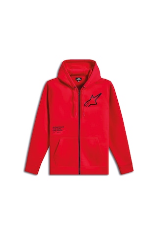 Alpinestars Traverse Hoodie Kapüşonlu Sweatshirt Kırmızı