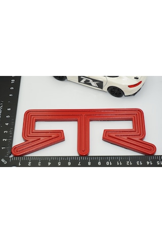 Dk Tuning Mustang Rtr Bagaj Kırmızı Logo Arma Ford İle Uyumlu