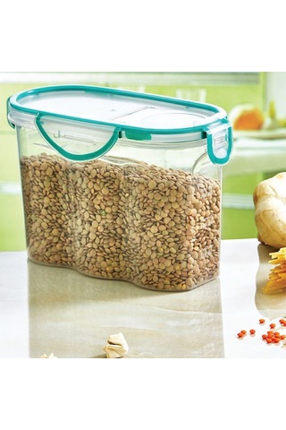 Buffer® Kilitli Kapaklı Contalı 17 Litre Saklama Kabı Çok Renkli