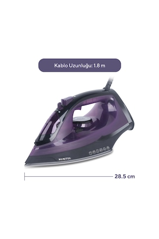 Kumtel HMU-05 2400 W Seramik Buharlı Ütü