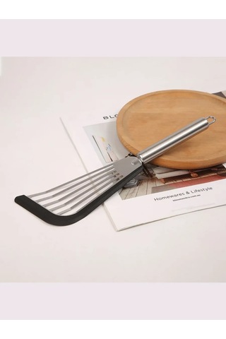 Stil'nyj İ Udobnyj Dom Pançalar İçin Çiziksiz Mutfak Silikon Spatula 368456067 Çelik