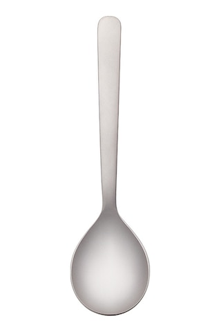 Yifomall Titanyum Yemek Kaşığı - Hafif, Taşınabilir, Outdoor Kamp Ve Piknik İçin Uygun, Gümüş Renk, Normal Boyut 18.2x4.9 Cm