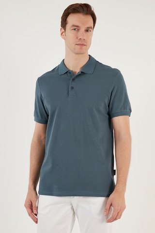 Buratti Pamuklu Regular Fit Düğmeli Erkek Polo Yaka T Shirt 5902127 Petrol