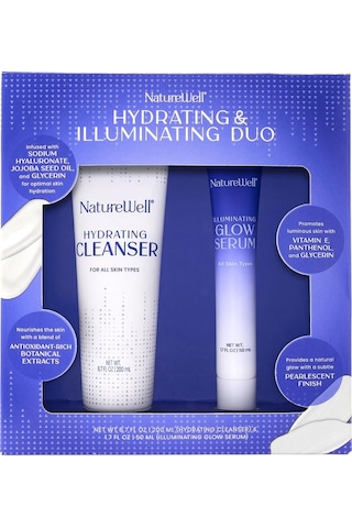 Nature Well Nemlendirici Temizleyici Ve Aydınlatıcı Serum İkili Set