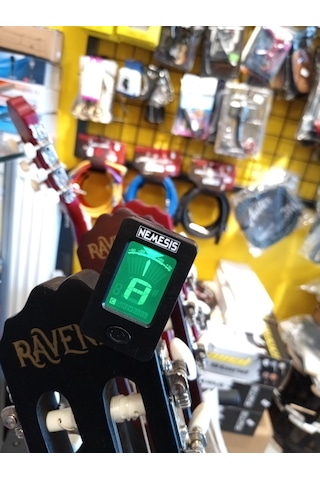 Nemesis Ft-18 Klipsli Akort Aleti Tuner +gitar Ve Bağlama Kaposu+pena Ve Mızrap Seti Hediyeli