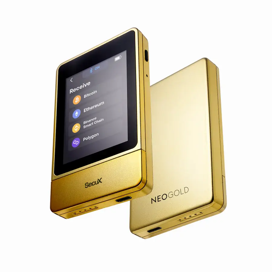 Secux Neogold Bitcoin & Kripto Donanım Soğuk Cüzdan SDDDC4 32 GB
