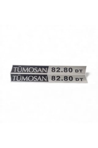 Tümosan 82.80 Dt Kaporta Yazı Etiketi Sağ - Sol Yapışkanlı