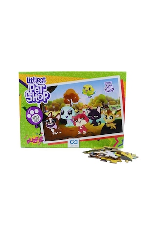 Littlest Pet Shop 100 Parça Çocuk Puzzle Ca Games