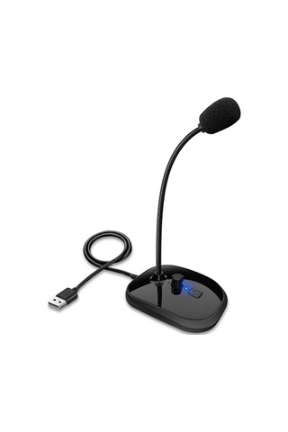 Usb Tel Ayarlanabilir Mikrofon Goopeneck Mic Konferans Kondens Mikrofonu Pc Bilgisayar Canlı Akışı İçin Mikrofon