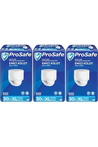 Prosafe Emici Külot Hasta Bezi Xl-extra Large 90 Adet 3pk 30 XL