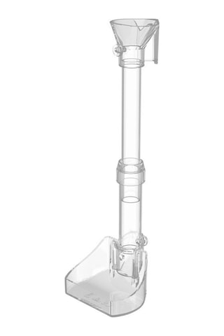 Sones 13-18 Cm Akvaryum Besleme Borusu Akrilik Yemlik Küçük Balık Besleme Borusu