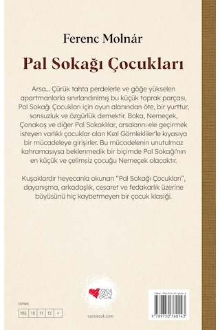 Pal Sokağı Çocukları - Ferenc Molnar - Can Çocuk Yayınları