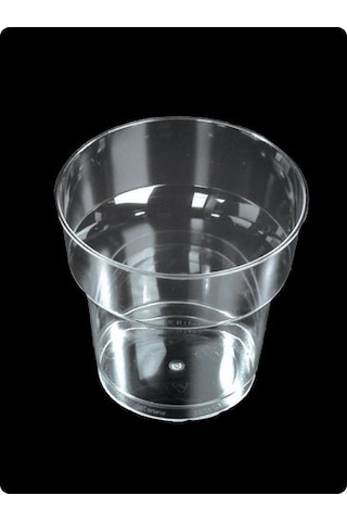 Sert Plastik Kristal Bardak 180 Cc - 25'Li Sert Plastik Kristal Bardak 180 Cc - 25'Li