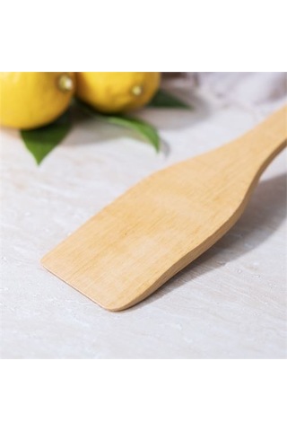 Ahşap Spatula Doğal Gürgen Ağacı 717902 Çok Renkli