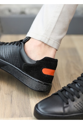 Hakiki Deri Rahat Giymli Günlük Sneaker Erkek Ayakkabı Daks6558 001