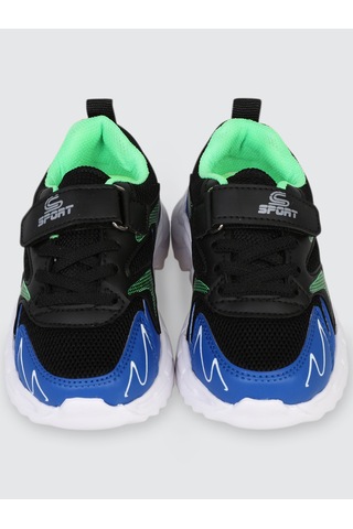 Civil Sport Erkek Çocuk Spor Ayakkabı 26-30 Numara Siyah-saks Siyah-Saks