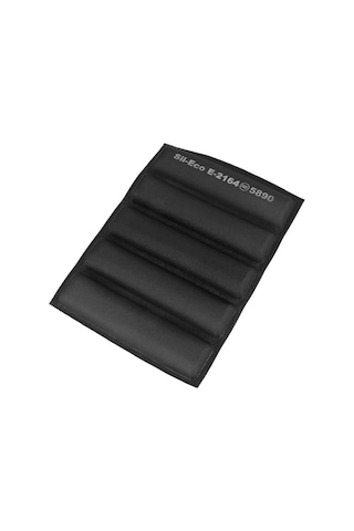 Soulader Delikli Silikon Ekmek Kalıbı Seti 3'lü - Yapışmaz Yumurta, Sosis, Sandviç Pişirme Kapları Fırın Ve Mikrodalga İçin Siyah