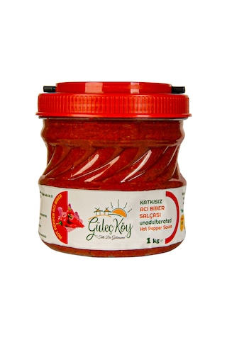 GüleçKöy Acı Biber Salçası 1 KG