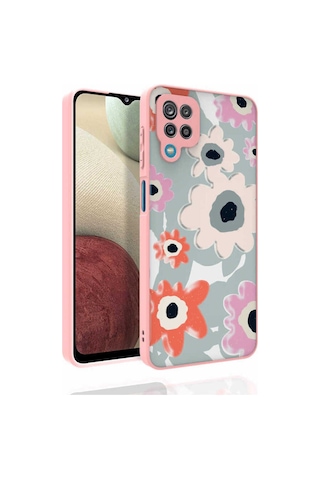 Galaxy M33 Kılıf Desenli Kamera Korumalı Parlak Zore Nora Kapak NO5