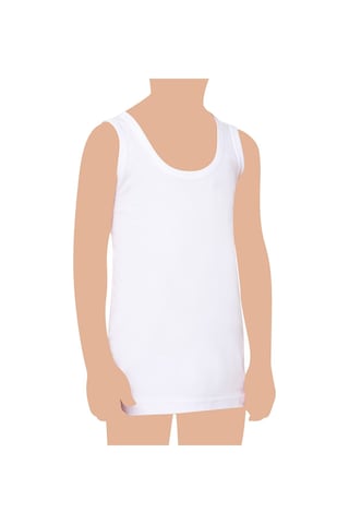 Tutku Erkek Çocuk Ribana Atlet 6'lı Paket Beyaz Tutku Erkek Çocuk Ribana Atlet 6'lı Paket Beyaz