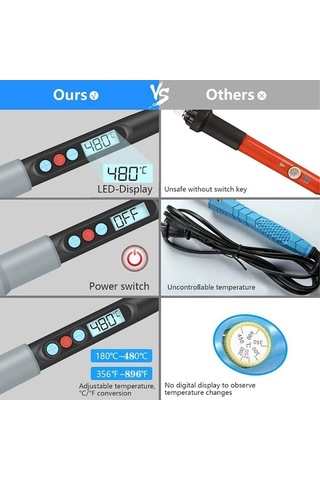 Hallow Handskıt El Skit 90w 180 480 Sabit Sıcaklık Elektrikli