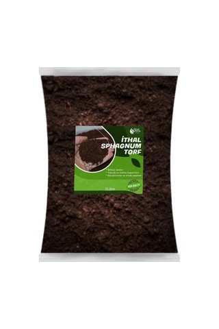 5 Litre En Iyi Bitki Çiçek Toprağı - Ithal Spagnum Ts1 Torf - Böcek Sinek Yapmaz Premium Kalite 5 L