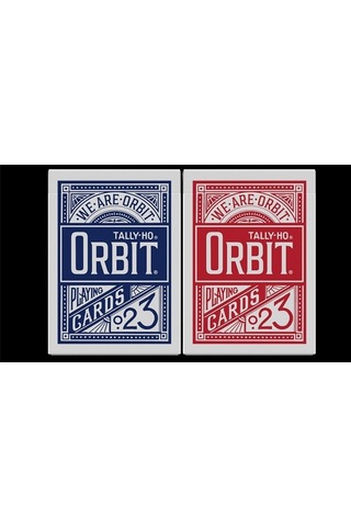 Orbit Tally Ho Circle Back Mavi Blue Premium Oyun Kağıdı İskambil Kartları Destesi