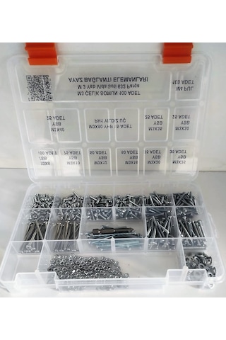 Ayaz M 3 Ysb Vida Civata Somun Pul Seti Vida Seti 632 Parça