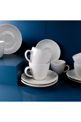 Tulu Liana 6 Kişilik Türk Kahve Fincan Takımı 90 Ml