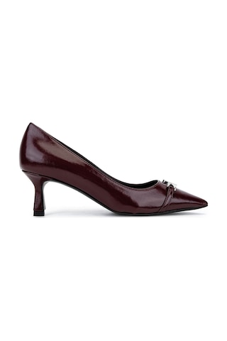 Mario Valentino Kadın Hakiki Deri Bordo Topuklu Ayakkabı 1040 91d2547 Bn Ayk Sk25-26 Bordeaux Bordo