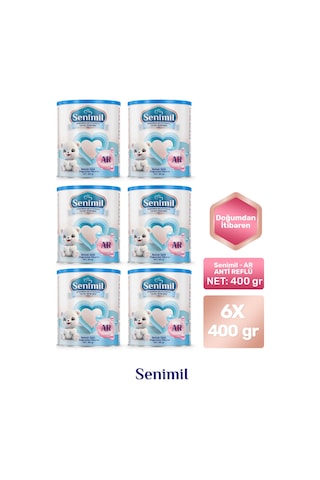 Senimil-Ar Bebek Sütü 400 Gr 6 Lı Avantaj Paketi