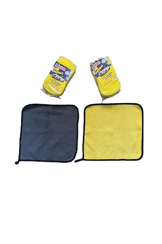 Oto Temizlik Bezi Adet Sünger 2 Adet