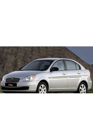 Ebal Otomotiv Hyundai Accent Era 2005-2011 Piano Black Batman Yarasa Ayna Kapağı