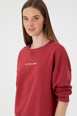 U.s. Polo Assn. Kadın Vişne Sweatshirt 50313562-vr223 Vişne