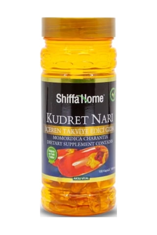 Shiffa Home Zeytinyağlı Kudret Narı 100 Kapsül 1000 Mg