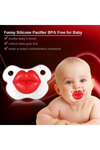 Xindoker Bebekler İçin Gülümseyen Dış Görünüşlü Medikal Silikon Emzik, Diş Gıcırdatması Yönetimi Ve Stres Azaltma, Bpa'sız, 6 Aydan Büyük Bebekler İçin