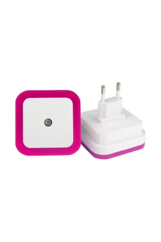 Modern Sensörlü Mini Led Gece Lambası Led Spot Pembe