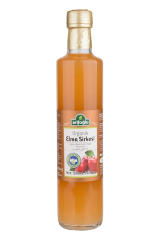 Arifoğlu Organik Elma Sirkesi Cam 2 x 500 ML