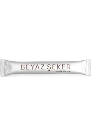 Fibrelle Beyaz Toz Şeker Stick 1000 Adet 3 G