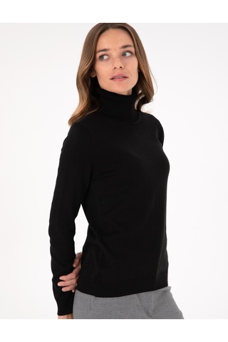 Pierre Cardin Kadın Siyah Kazak /triko 50300786-vr046 Siyah