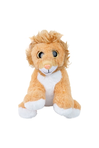 Halley Oyuncak Peluş Hayvalar Aslan 25 cm Sarı