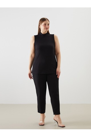 Lcw Modest Siyah Dik Yaka Kadın Body