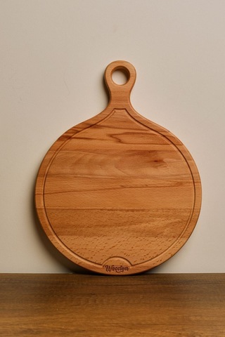 Ahşap Kesme Tahtası - Ahşap Sunum Tahtası - Ahşap Servis Tahtası - Anneler Günü Hediyesi 38x29 Cm Ahşap