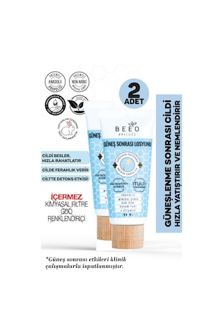 Bee'o Up Apicare Güneş Sonrası Losyonu 80 Ml 2 Adet