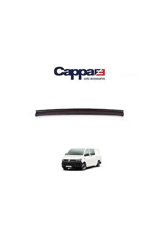 Cappafe Volkswagen T6 Transporter Arka Tampon Eşiği Koruma Abs N11.6007