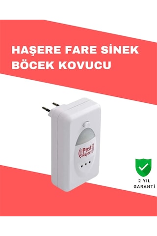 Kimyasal İçermeyen Güvenli Haşere Kovucu - Çocuk Ve Hayvan Dostu