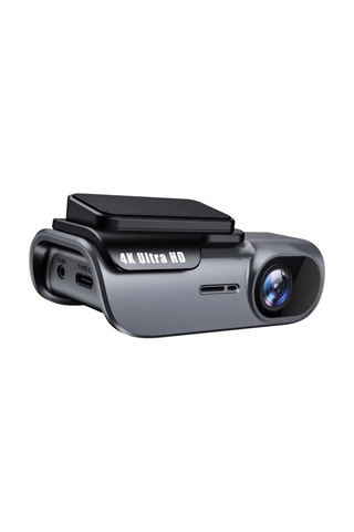 4k Ultra Hd Akıllı Araç İçi Kamera - Wi-fi Bağlantılı, 24 Saat Park Monitörlü, Gece Görüşlü Ve Döngüsel Kayıt Özellikli Sürüş Kayıt Cihazı Dash Cam
