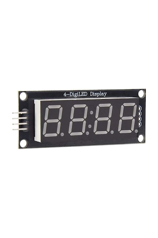 4 Basamaklı Led Gösterge Modülü 7-segment Tm1637