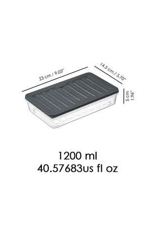Orret Home 4 Adet Buzdolabı Organizeri, Buzdolabı İçin Çok Amaçlı Saklama Kabı, Fresh Box, Şeffaf Ve Ayarlanabi Diğer