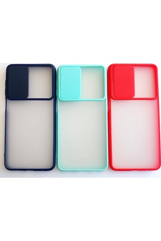 Xiaomi Redmi Note 10S Kamera Korumali Sürgülü Kilif 558143998